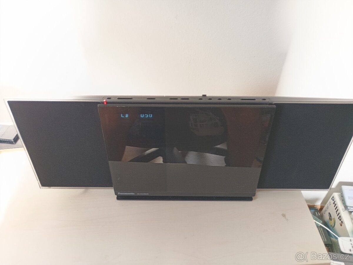 🎶Mikrosystém Panasonic SC-HC38DB (CD, iPod/iPhone,