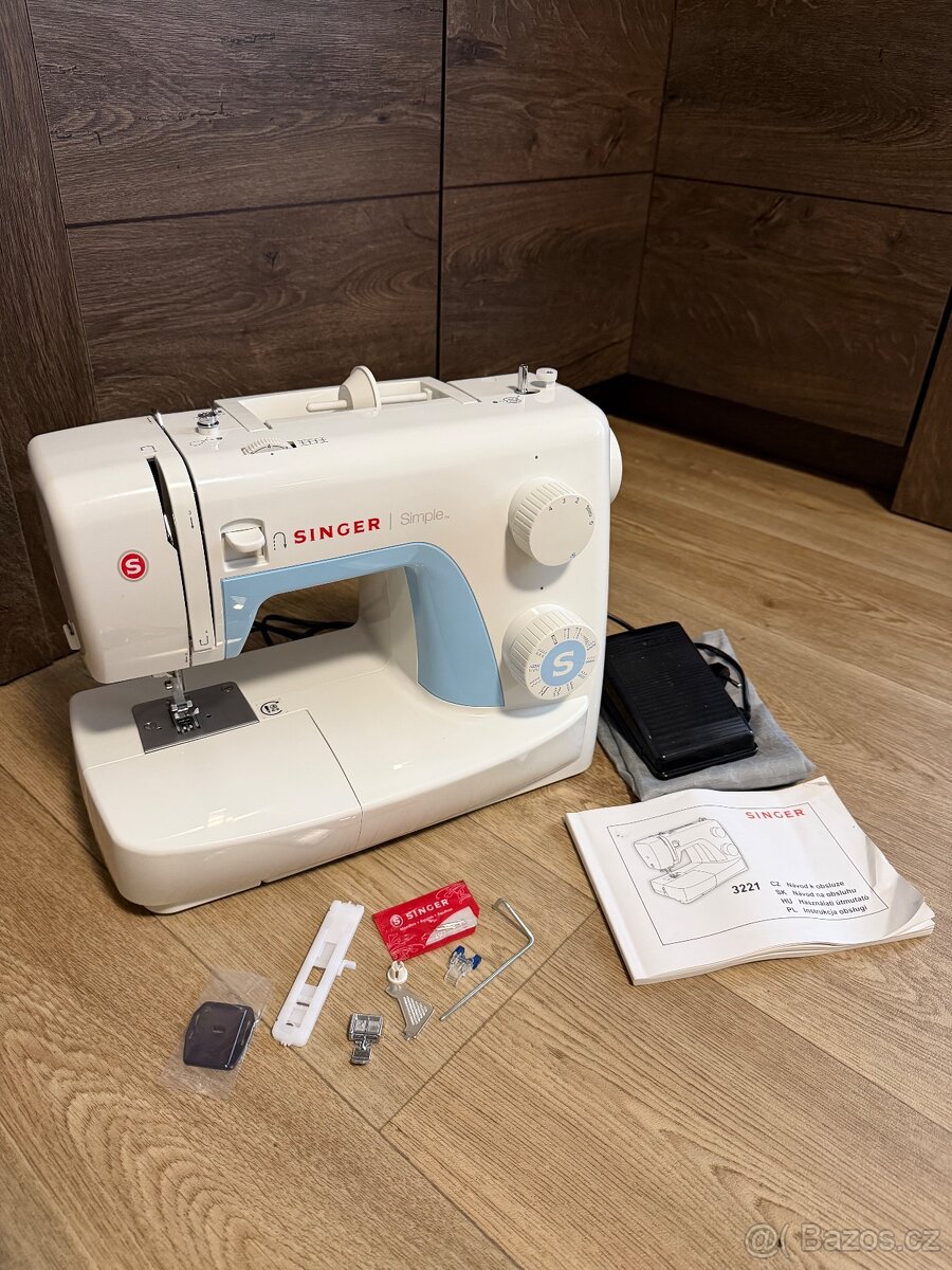 Šicí stroj Singer Simple 3221 – plně funkční