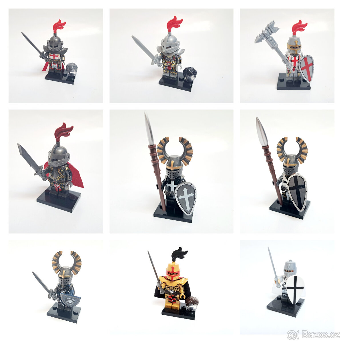 Minifigurky Rytíři (5), typ LEGO
