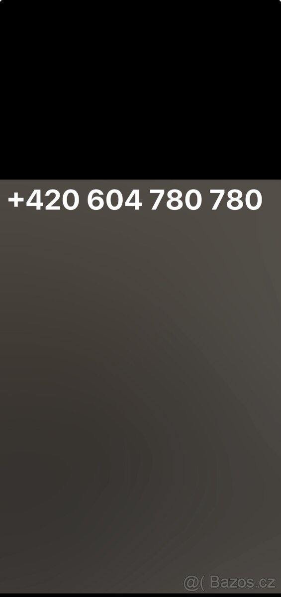 Zlate číslo 604 780 780