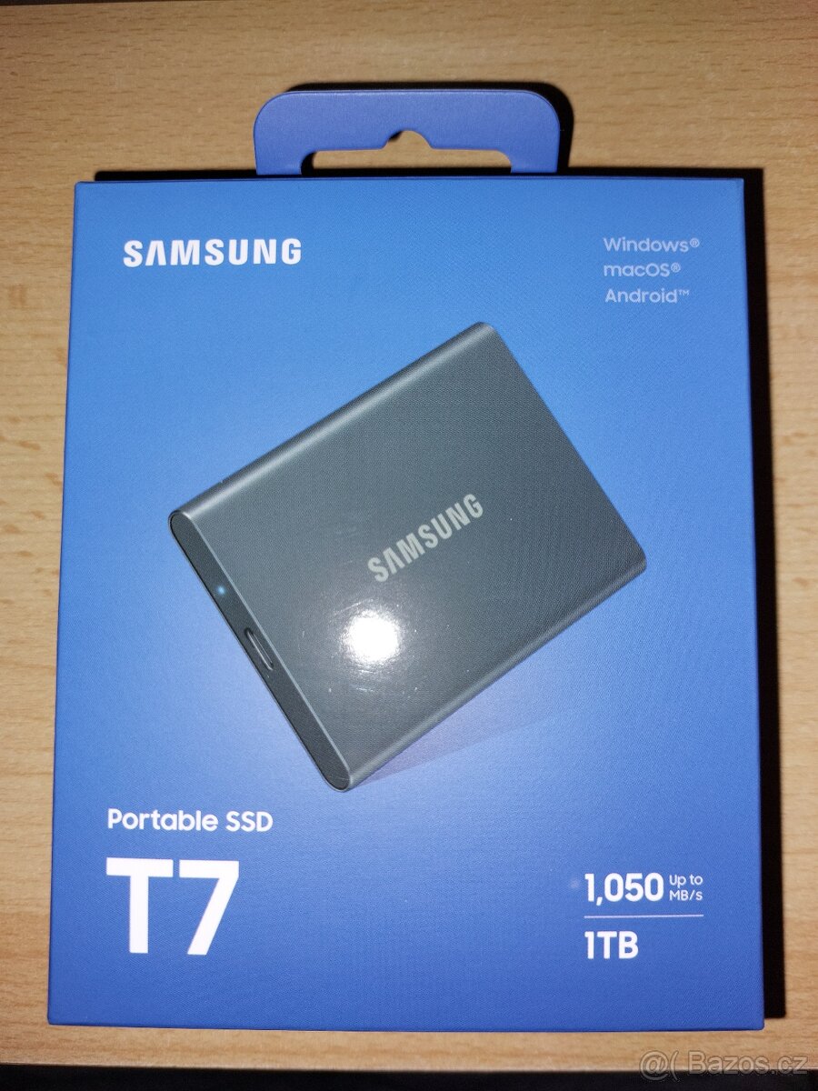Samsung Portable SSD T7 1TB černý
