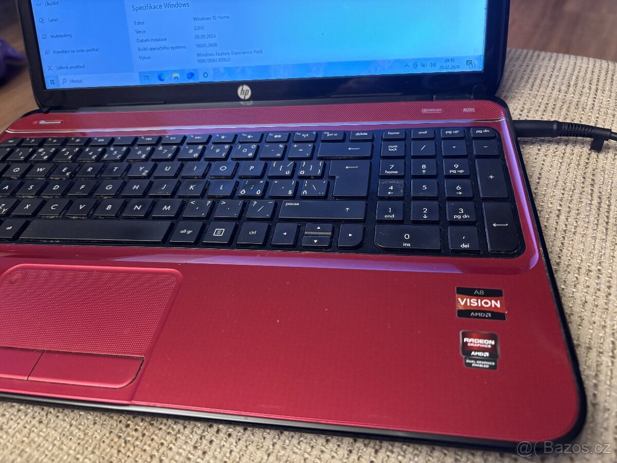 HP Pavilion G6 – 15,6” / AMD A8 / 6GB RAM / Windows 10