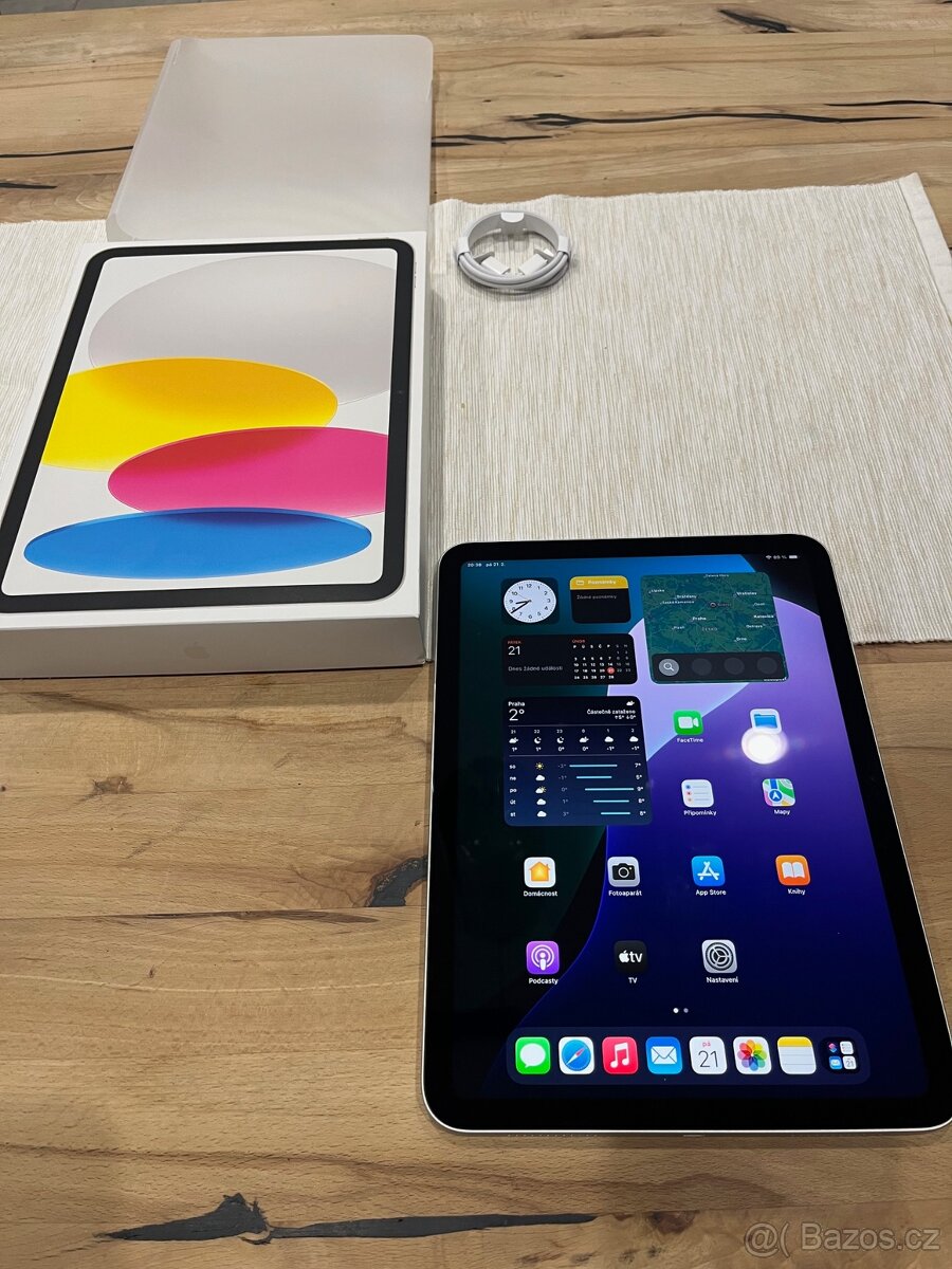 iPad 10.9 64 GB, Alza, záruka 22 měsíců