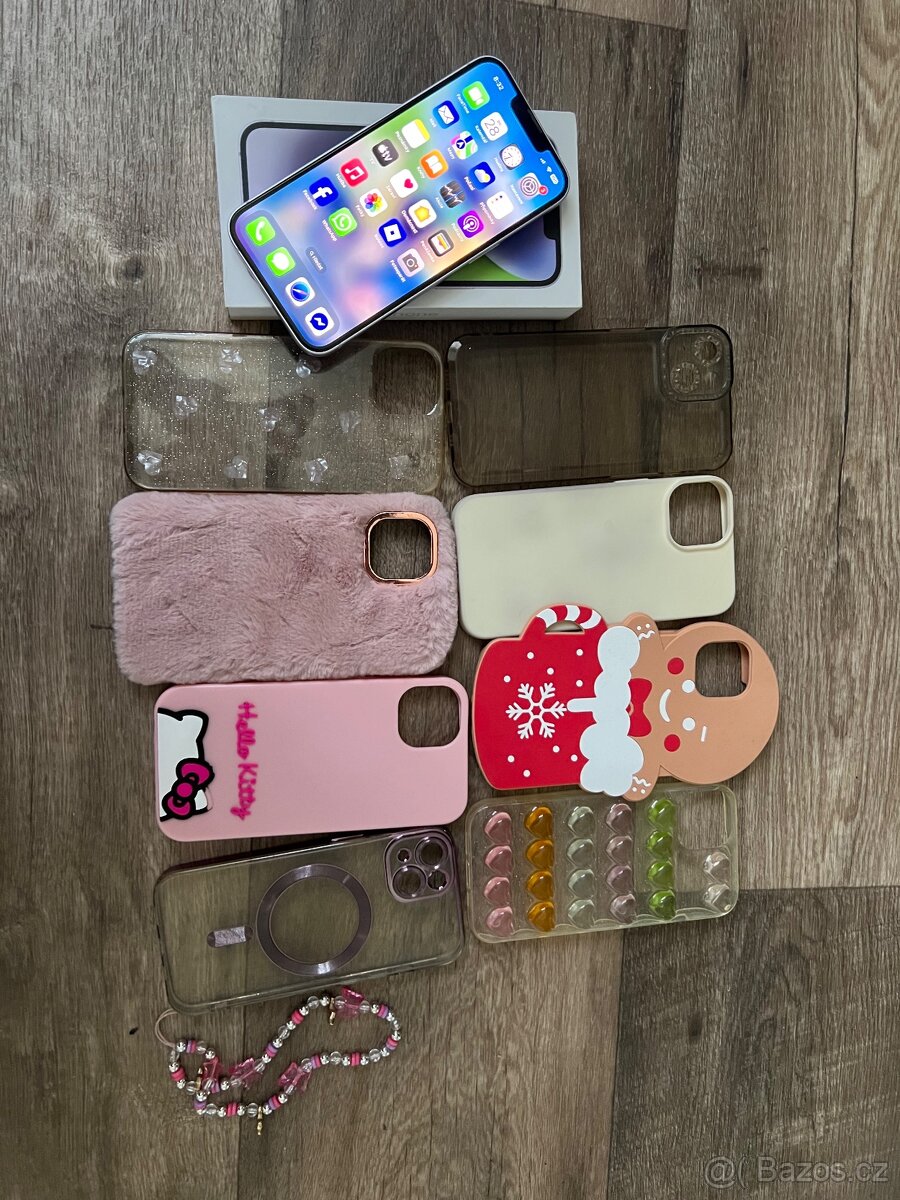 iPhone 14 128gb top stav