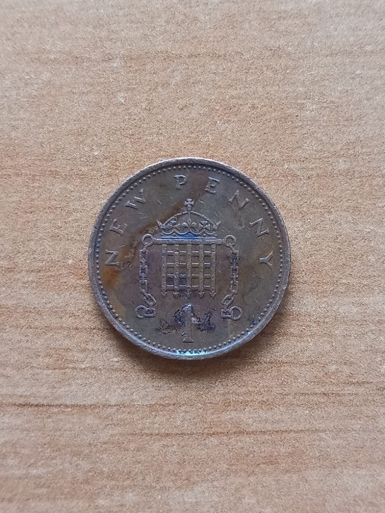 1 NEW PENCE 1976