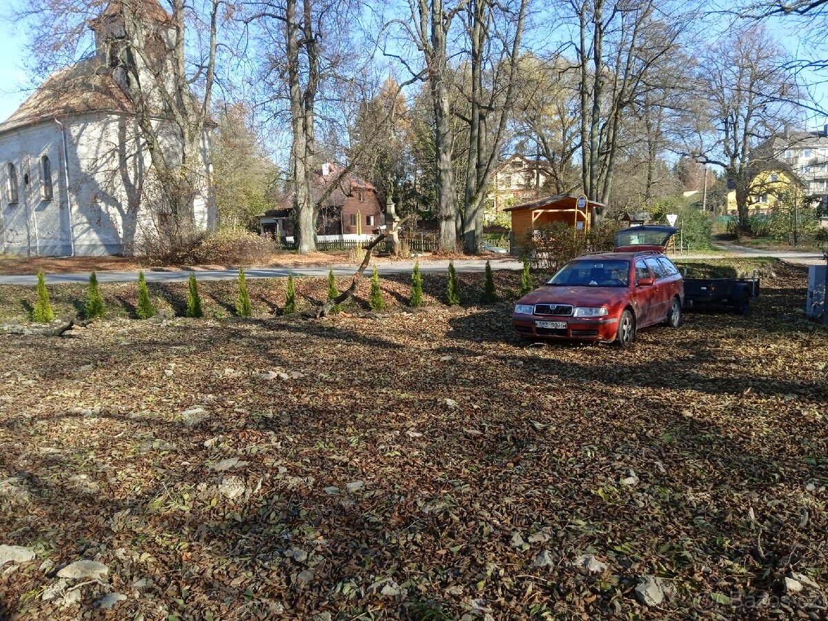 Pronajmu pozemek zahrada /stavebni/