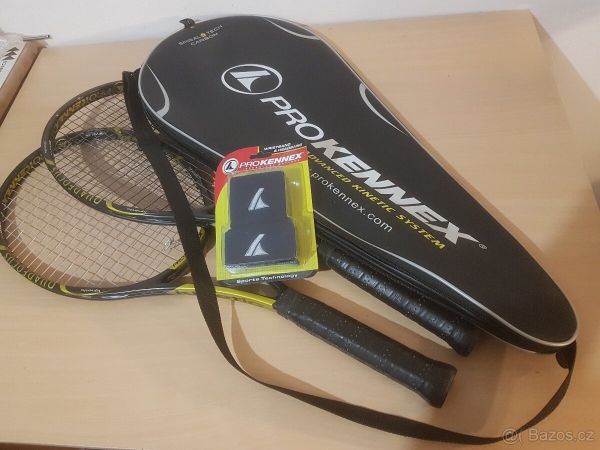 Prodám tenisové rakety ProKennex Q+ TOUR 98,obě
