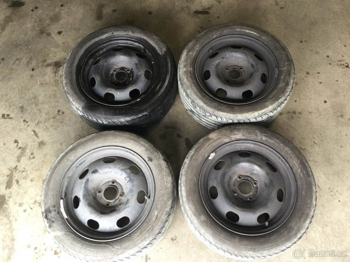 Citroen Berlingo 4x disky + letní pneu vel. 16