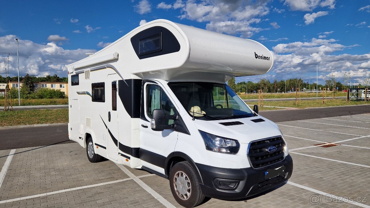 Obytné auto Benimar 340 sport, alkovna,