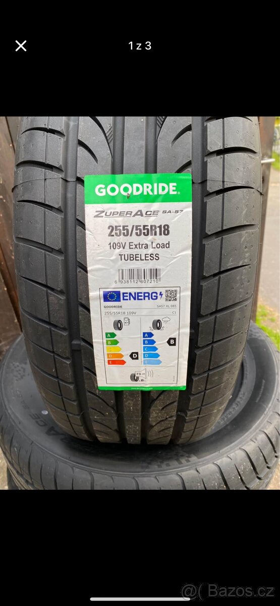 ///////NOVE LETNE PNEU GOODRIDE 255/55 R18//BMW AUDI ŠKODA V