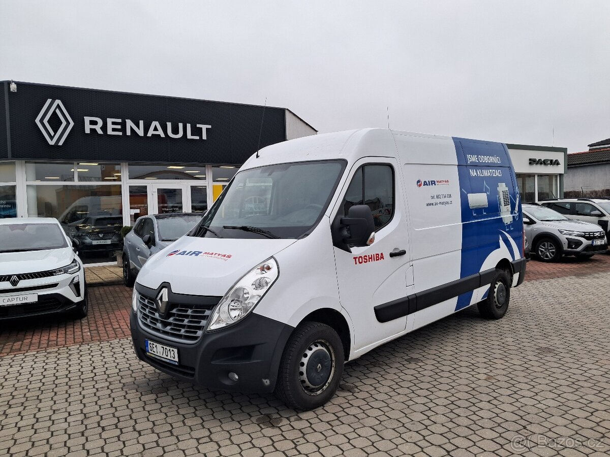 Renault Master 2,3/ČR/NEHAVAROVANÉ/1.MAJITEL