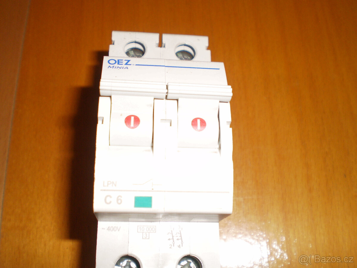 Nový jistič LPN 6C – 1N
