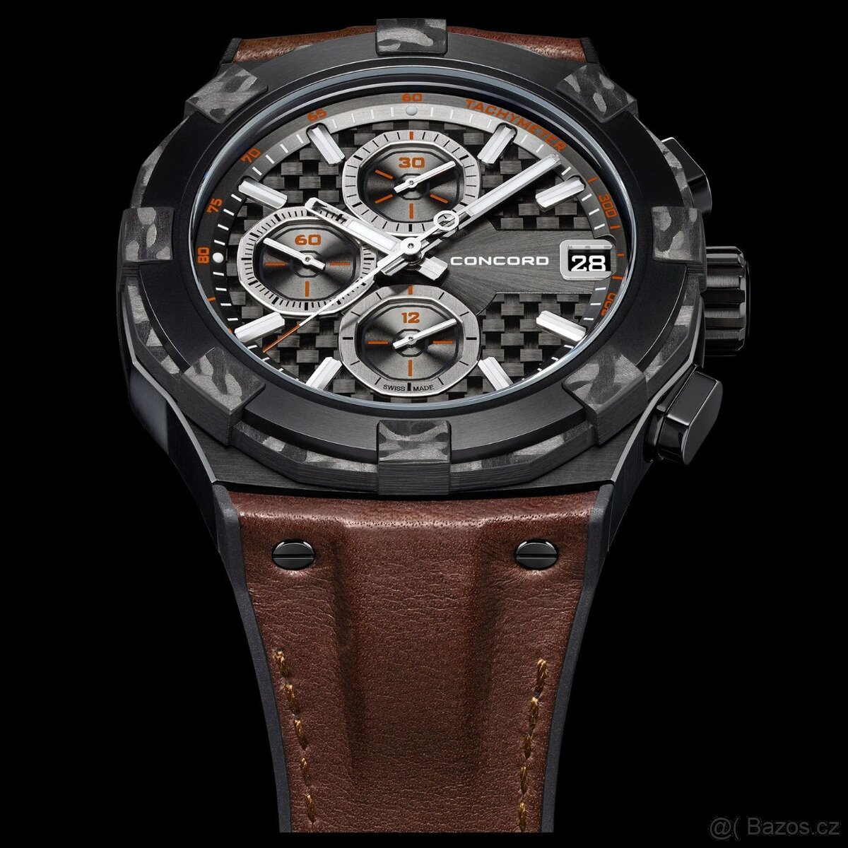 Concord, facelift model C1 chronograph, originál hodinky