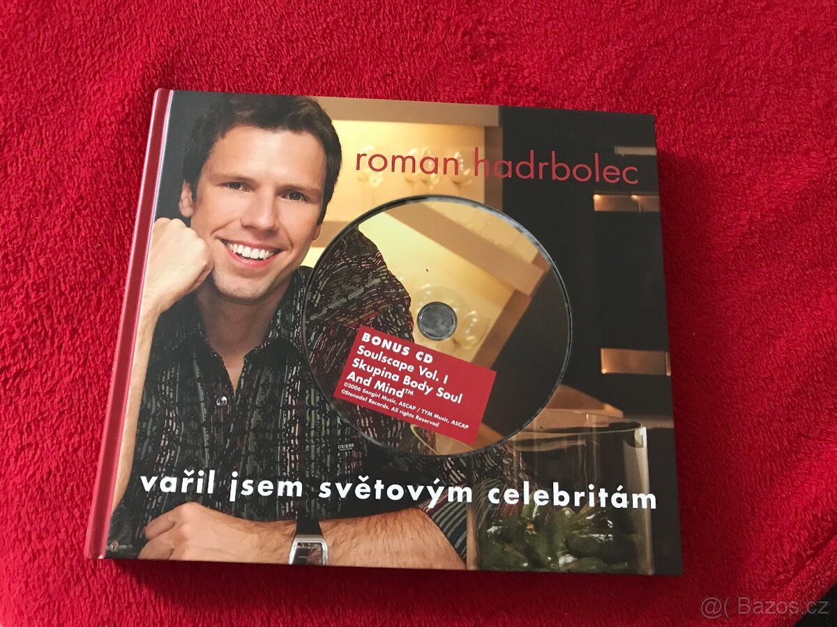 kuchařka , roman hadrbolec + CD