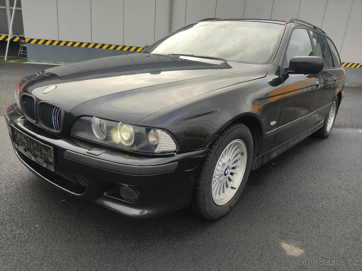 Prodam-vyměním BMW e39 525da CARBONSCHWARZ motorizace M57 ro