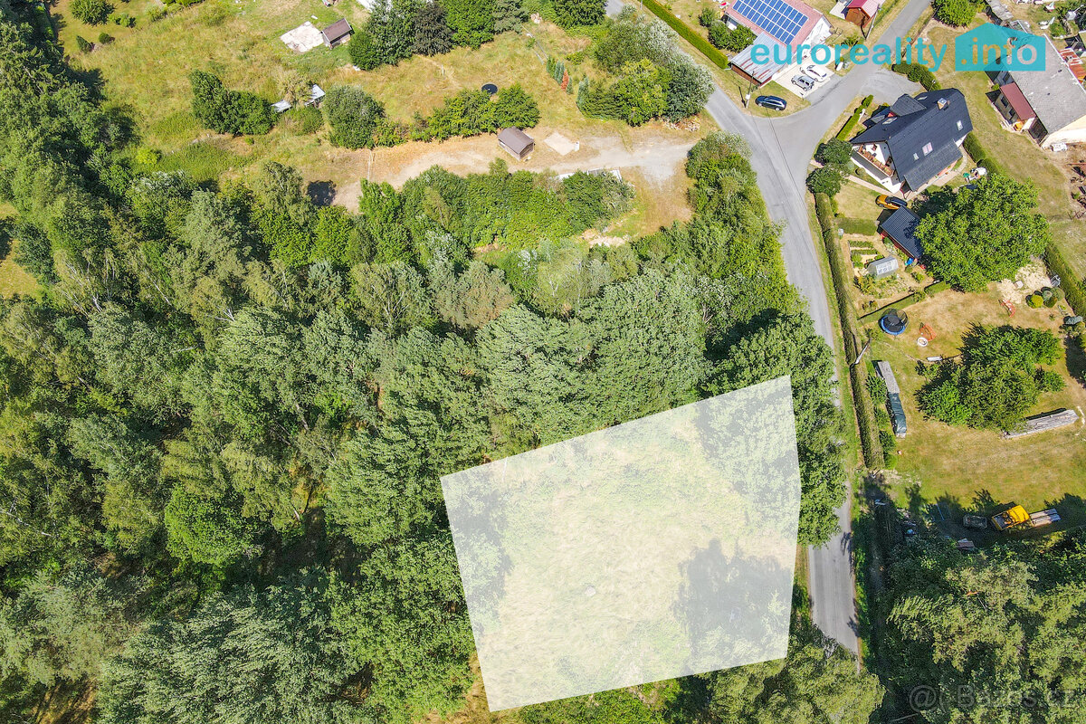 Prodej, pozemek k bydlení, 894 m², Přimda