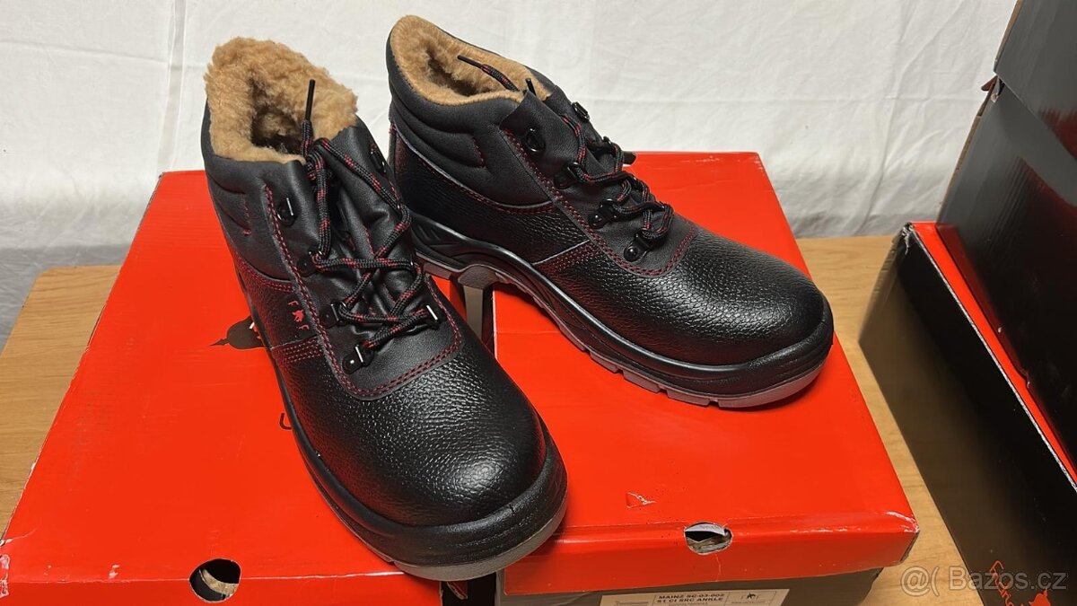 Pracovní boty zimní, vyteplené, Friedrich&Friedrich, 43, 44