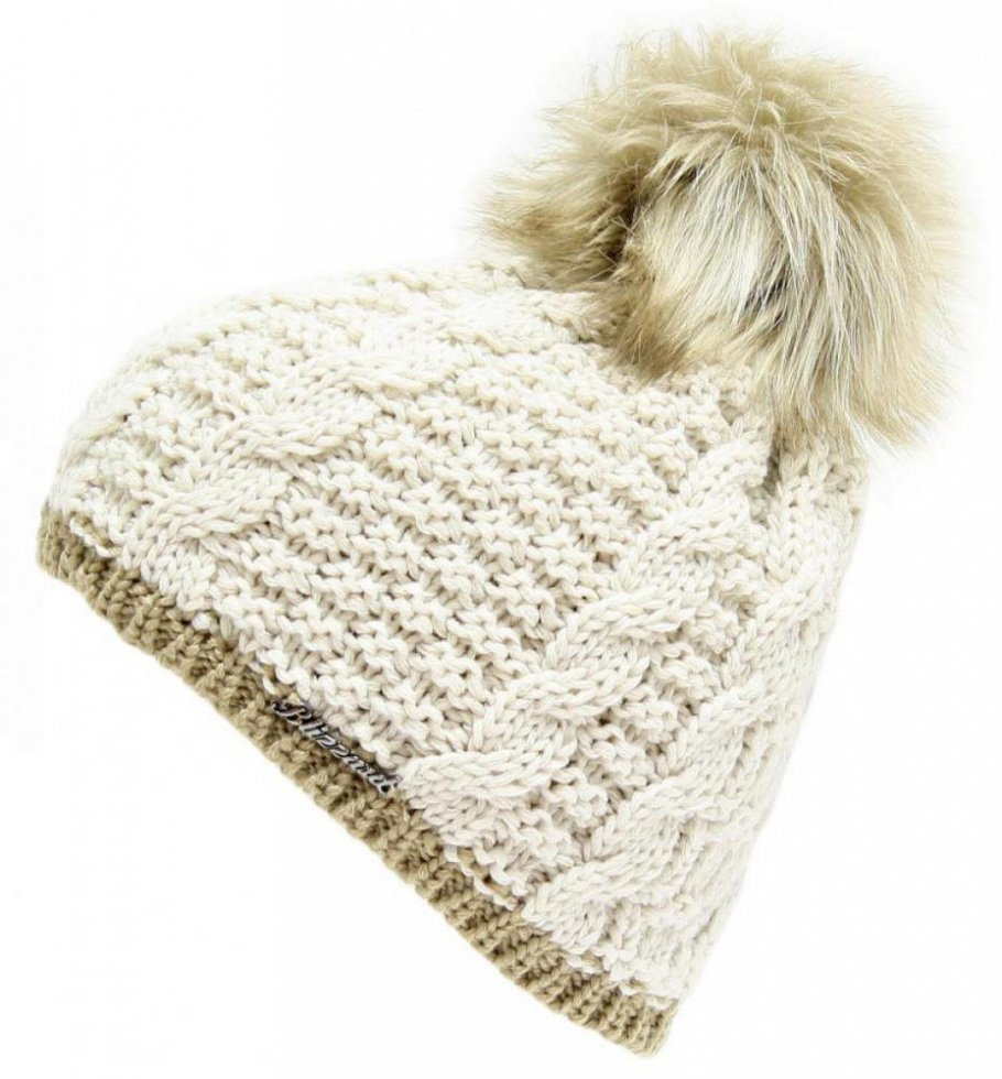 NOVÁ teplá zimní dámská čepice Blizzard Troll beige