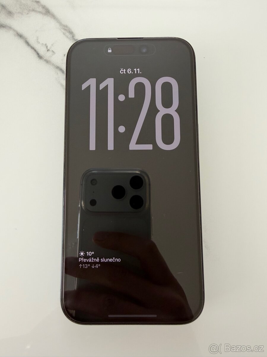 iPhone 15 Pro 256gb, ZÁRUKA půl roku, Blue titanium