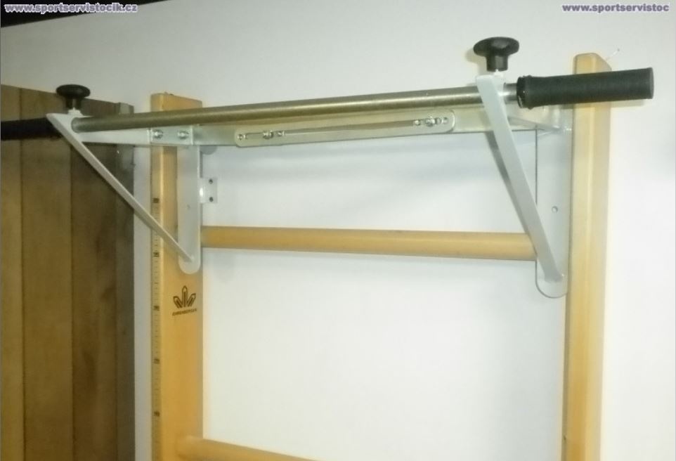 Apriori hrazda Profi závěsná na žebřiny, tyc-rovná, ocel