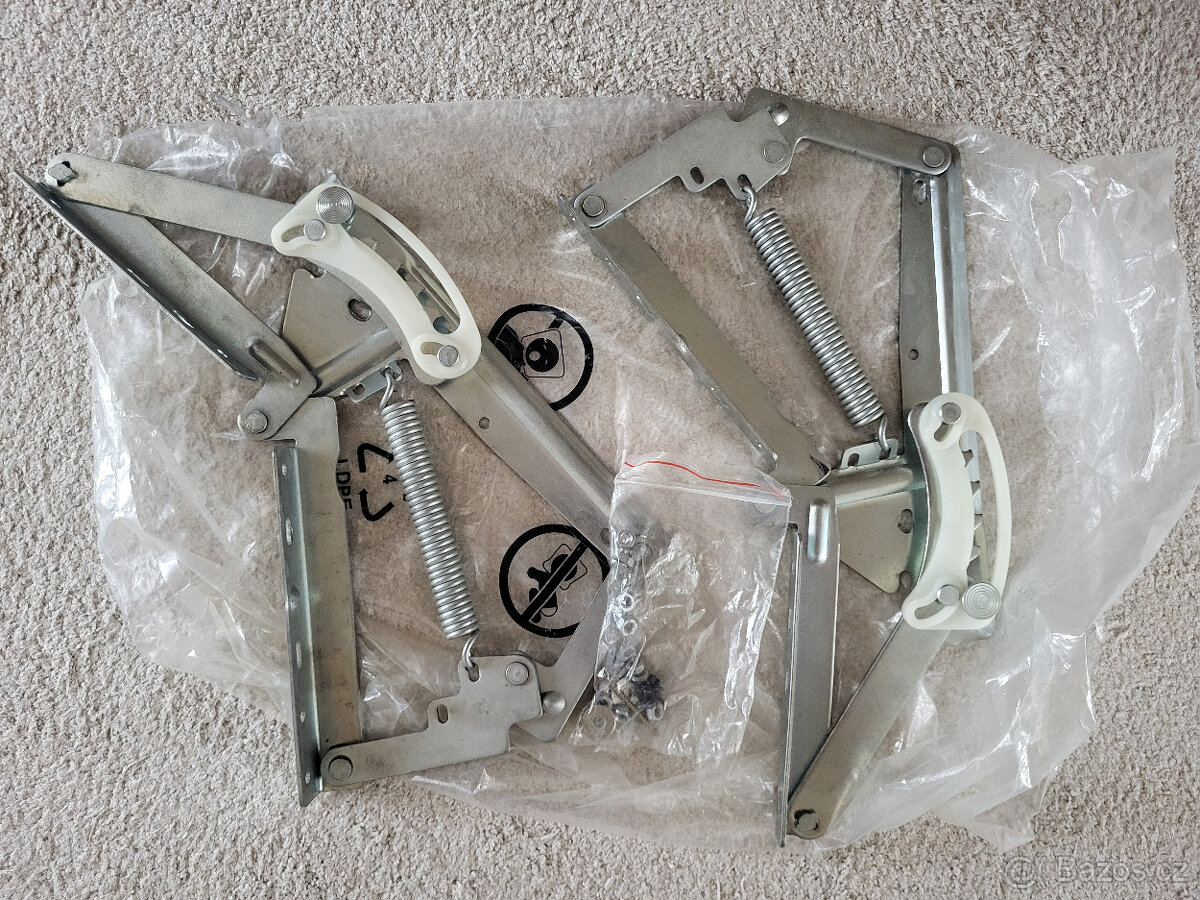 Kování pružinový zvedák postelový, jednolůžko nové