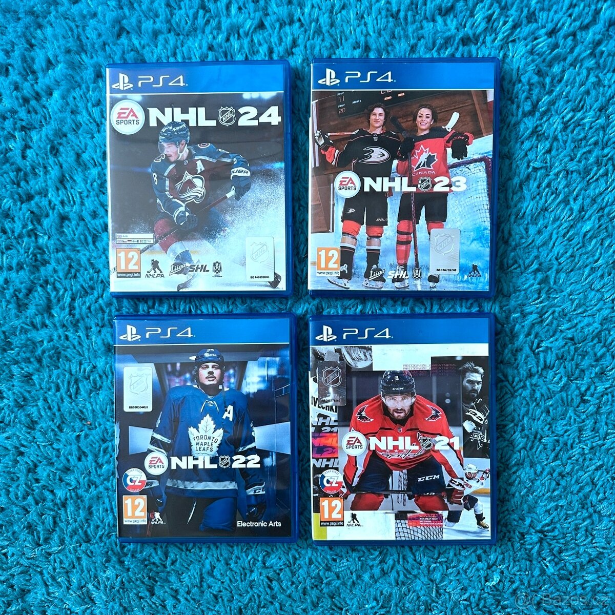 PS4 NHL 2024, 2023, 2022, 2021 - TOP -