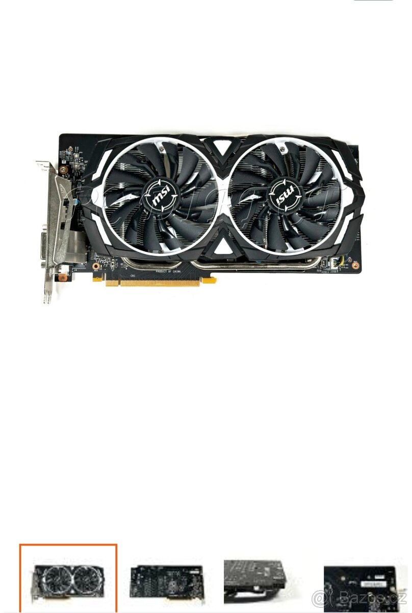 MSI Armor GTX 1060 6GB