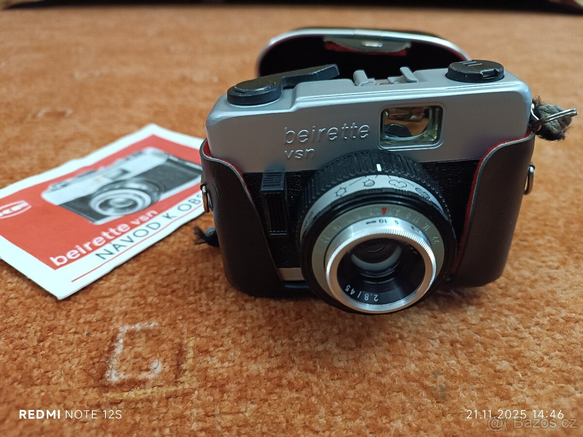 Fotoaparát retro beirette vsn