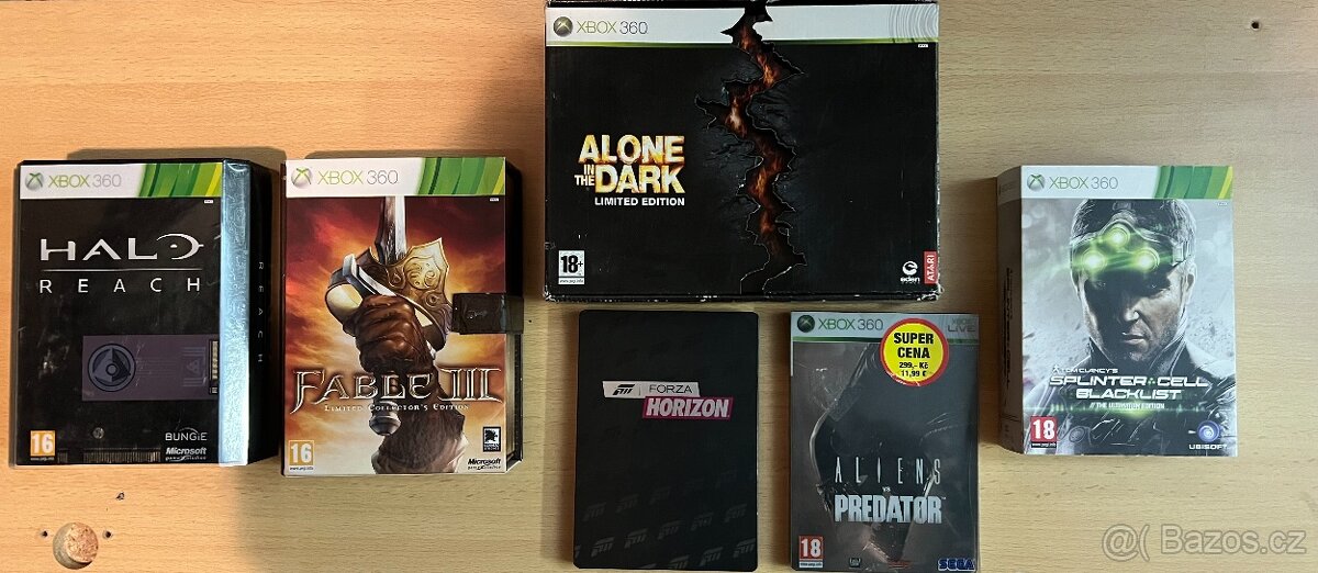 Steelbooky a hry na ps3,PS4 a Xbox 360