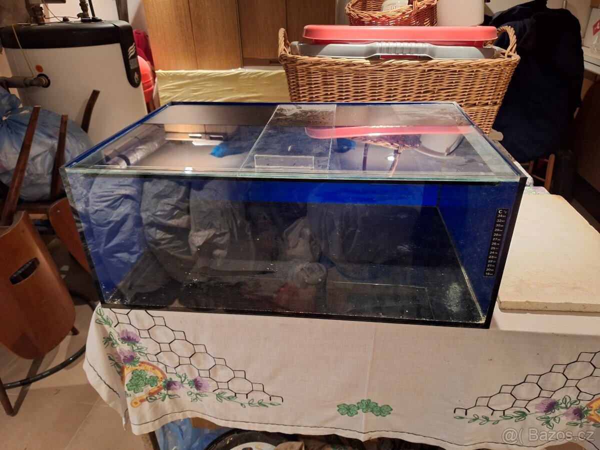 Prodám akvarium 112 litrů