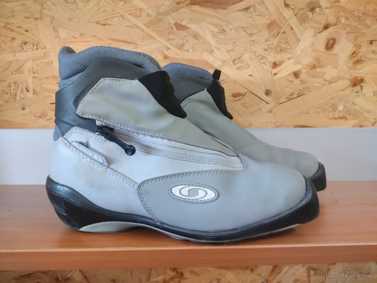 Boty na běžky SALOMON na váz. SNS vel 38, 24cm