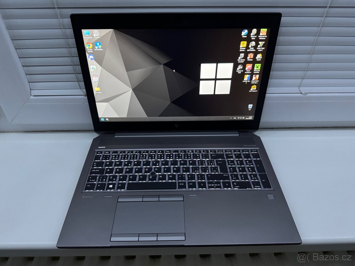 HP ZBook 15 G5 "výkonný notebook"