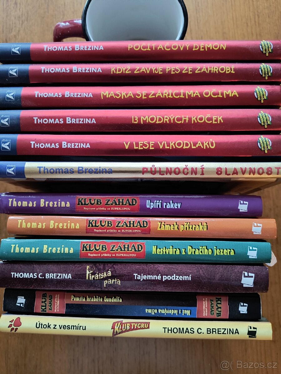 Khihy detektivky pro mládez Brezina Thomas