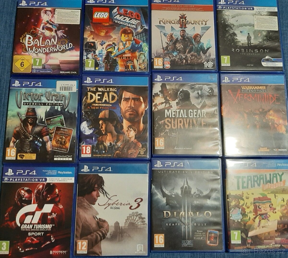 Playstation4 hry PS4 / PS5 hry viz seznam. Brno-pošta-zásilk
