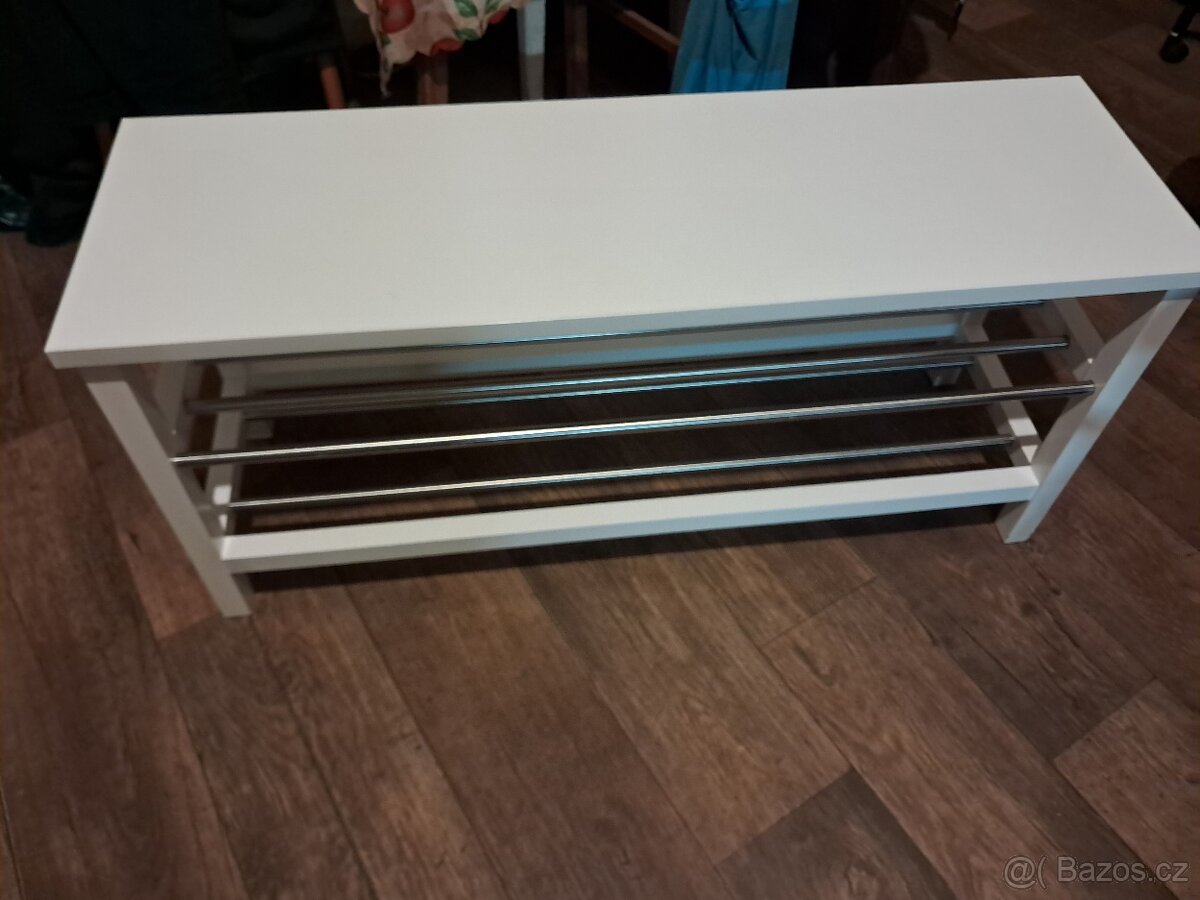 Ikea lavice s botníkem Tjusig