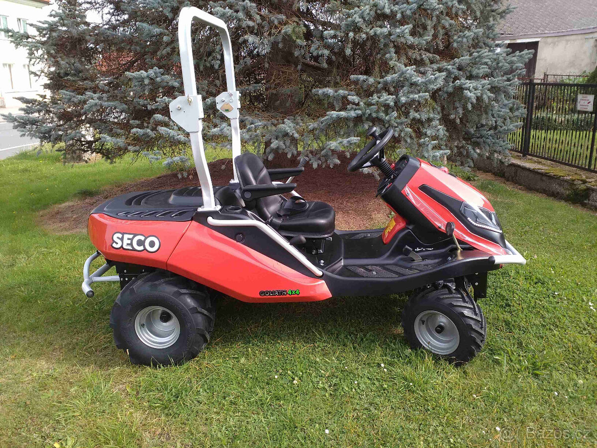 Nový travní mulčovač Seco Goliath 4x4