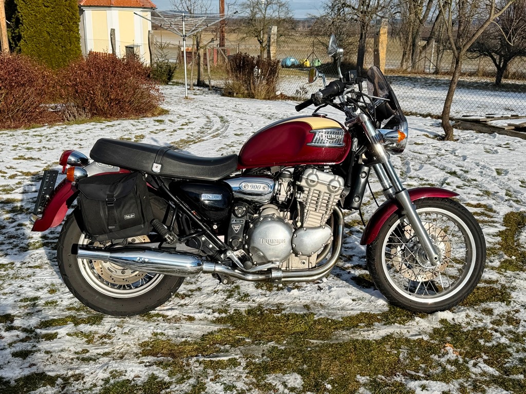 Triumph Thunderbird 900, manuál, serviska, brašny