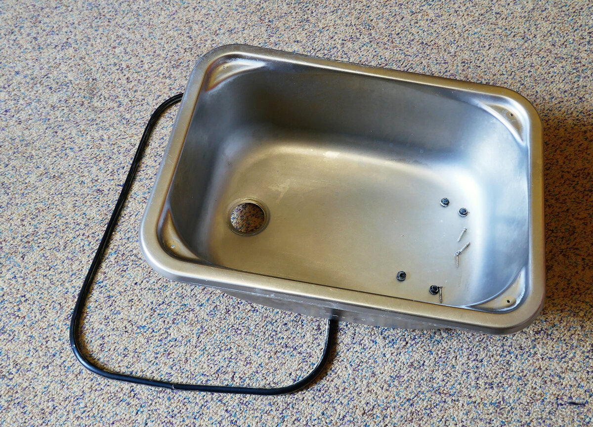 Nerezový mini dřez Dometic do karavanu