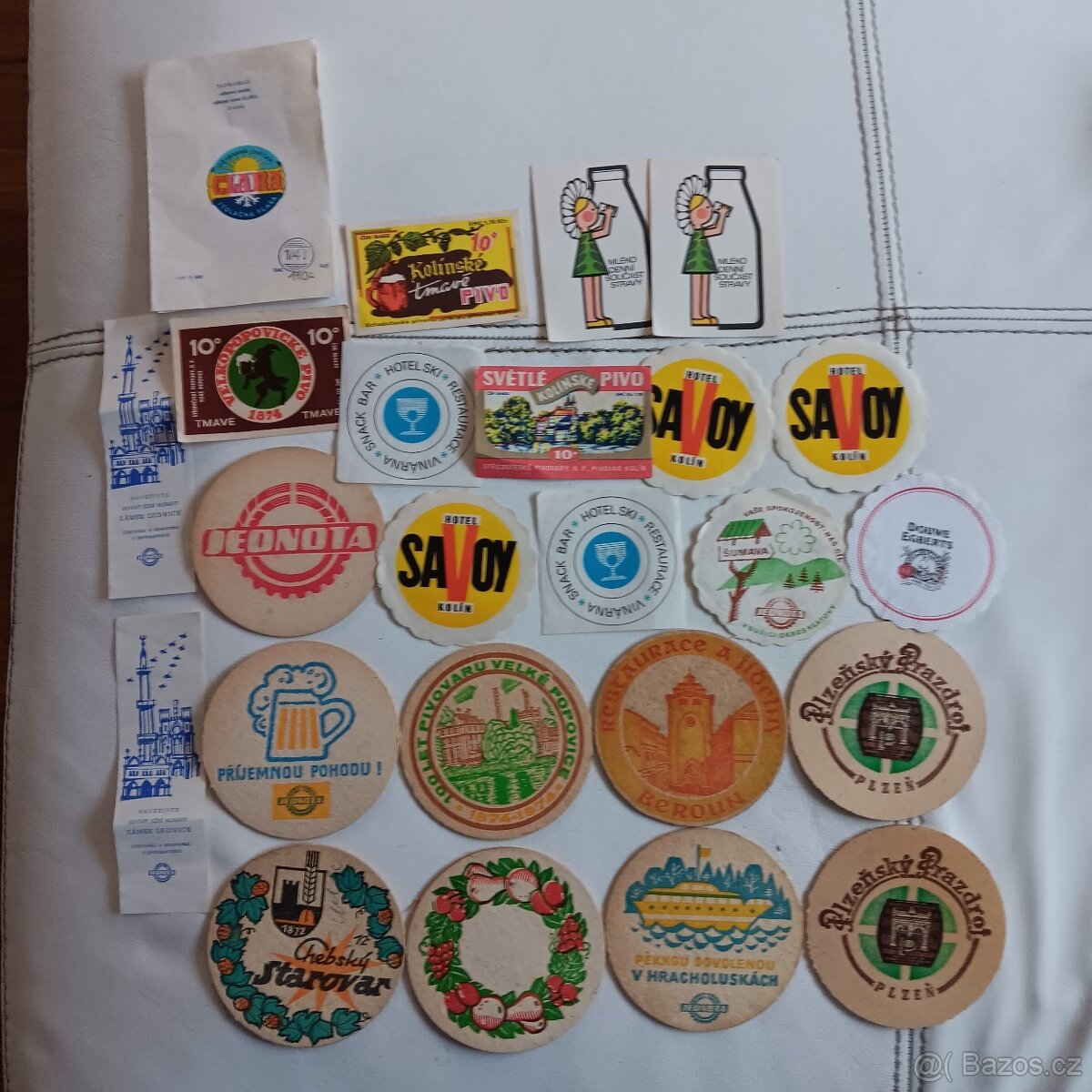 Staré pivní tácky