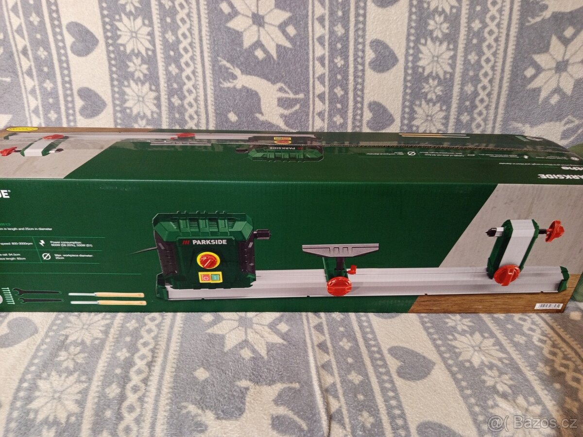 Soustruh na dřevo Parkside