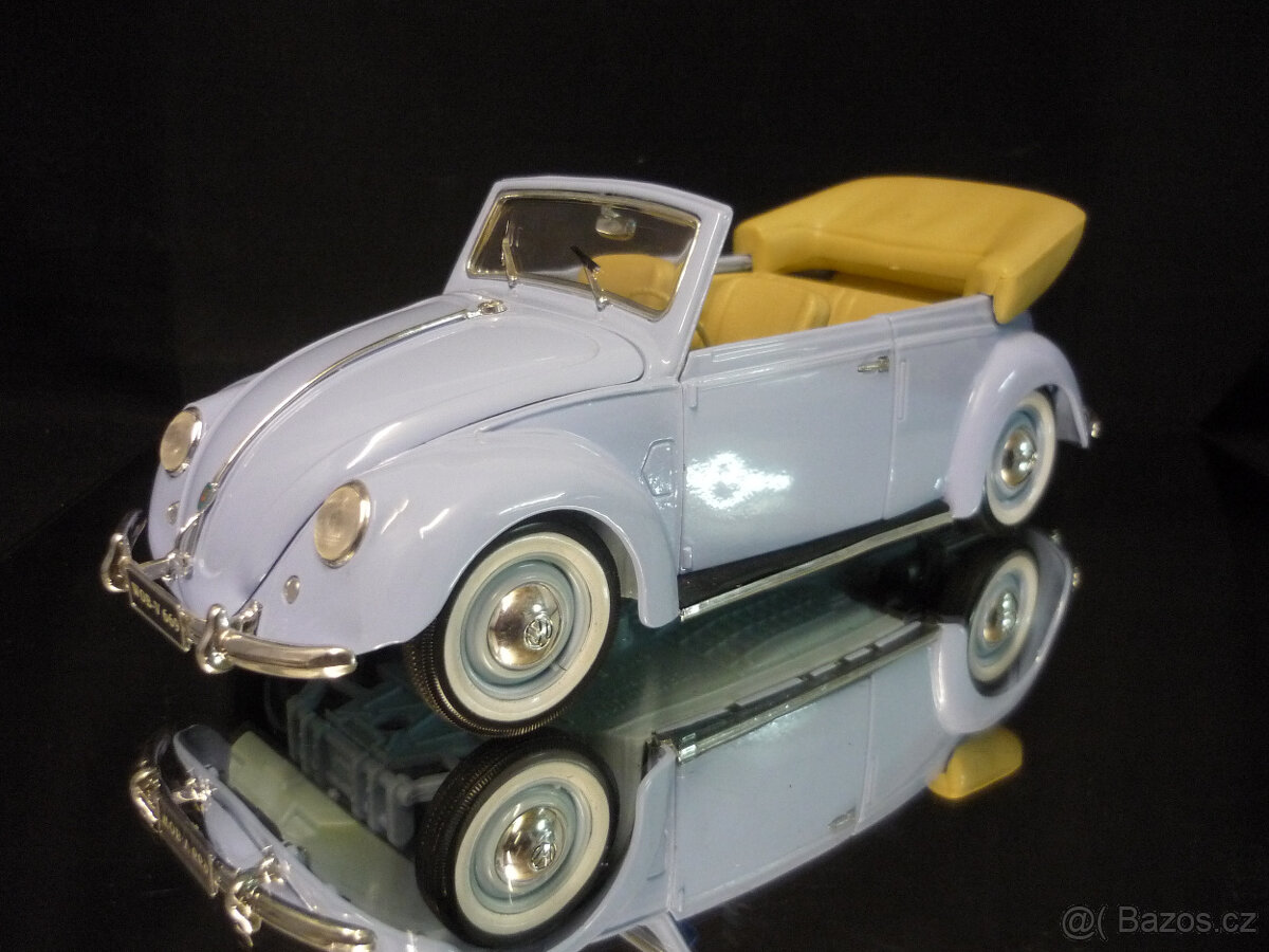 Volkswagen Beetle Cabriolet 1951 VW Maisto 1/18