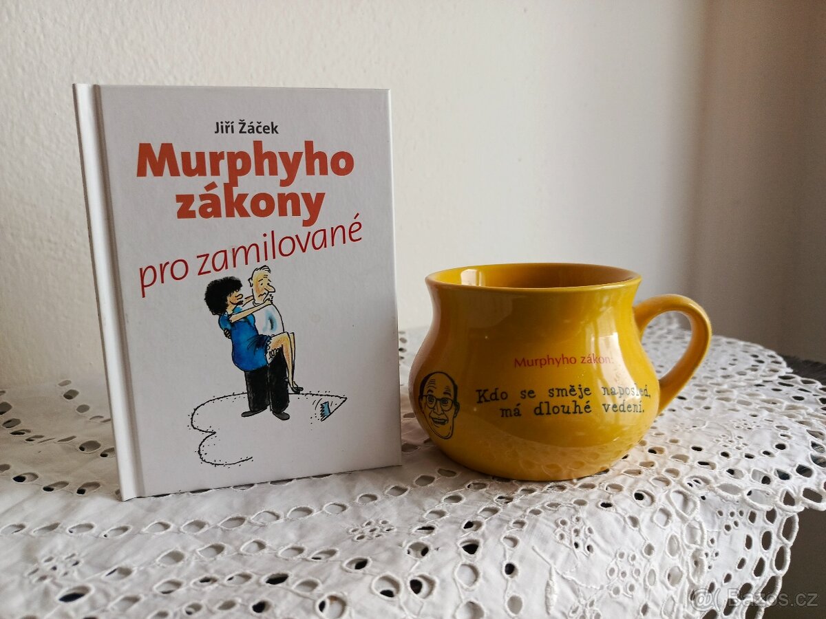 MURPHYHO ZÁKONY 2x - KNIHA + VTIPNÝ HRNEK