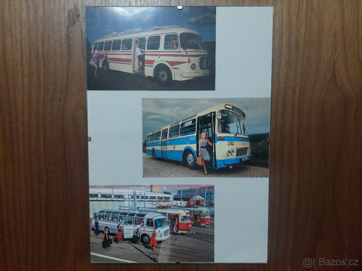 Fotografie starých autobusů