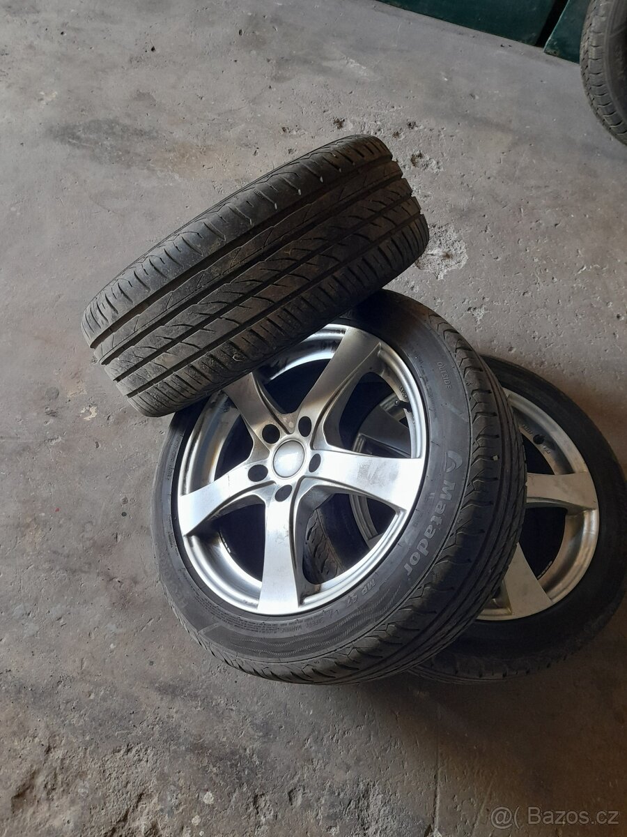 Prodám sadu 17" kol na Opel Astra J (215/50 R17)