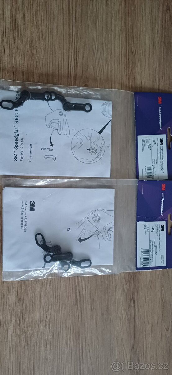 Speedglas Závěsný mechanismus