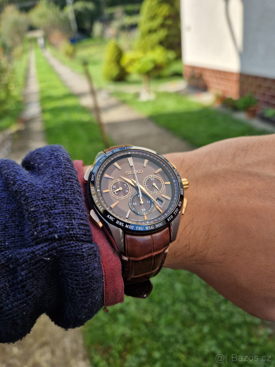 Seiko Saga 219, made in Japan, solárne, titánové