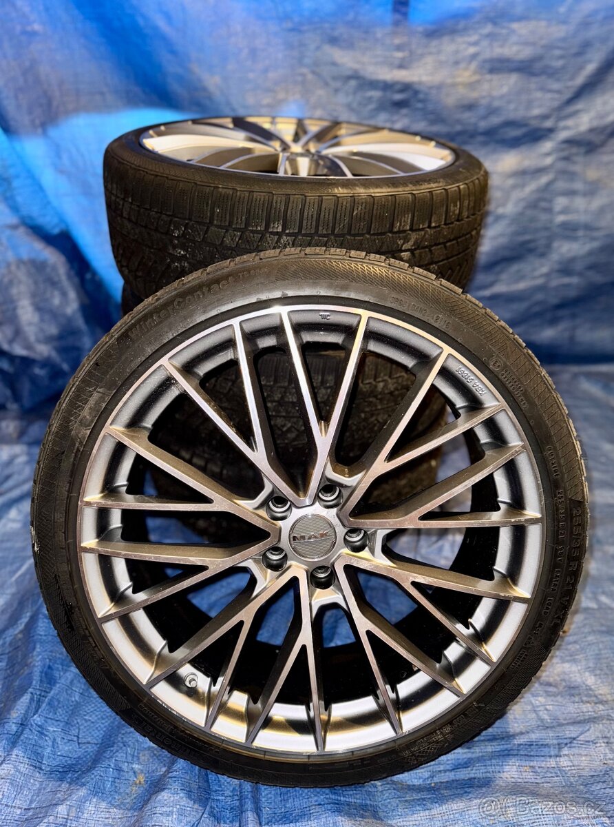 255/35R21, R21, Mak, zimní