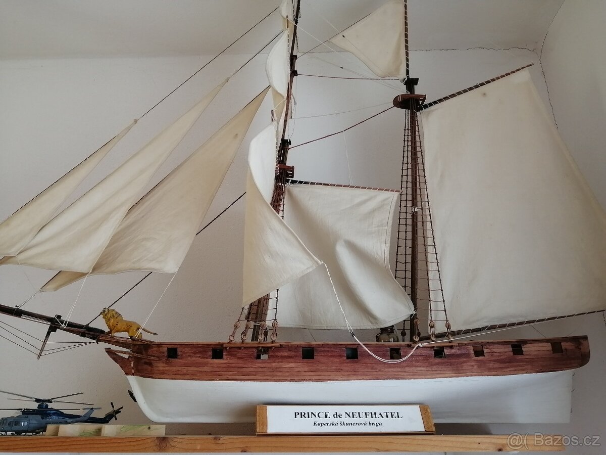 Prodám modely lodí