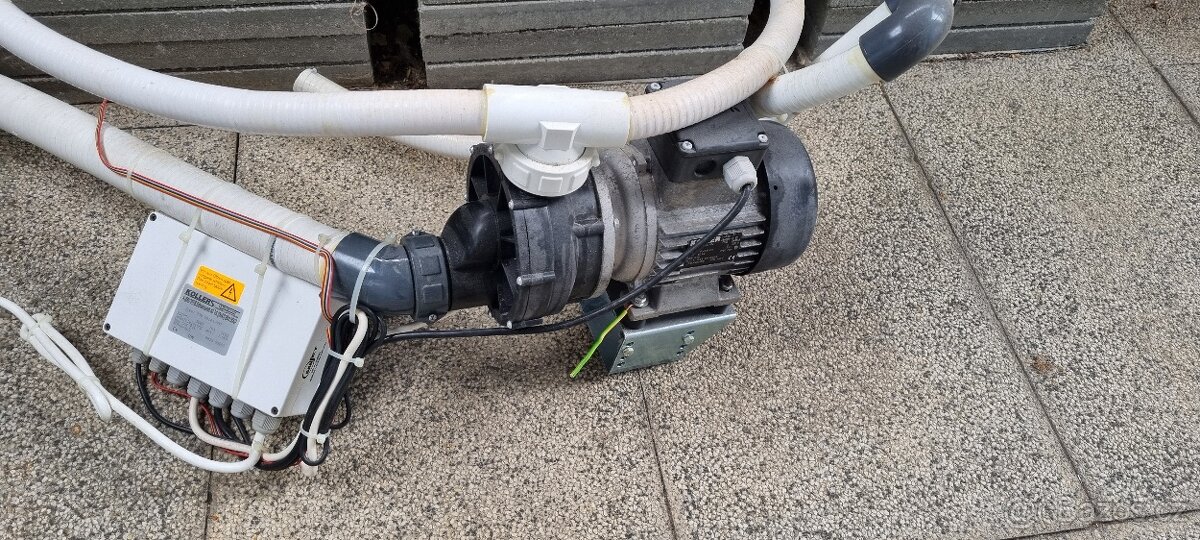 Elektro motor viz štítky