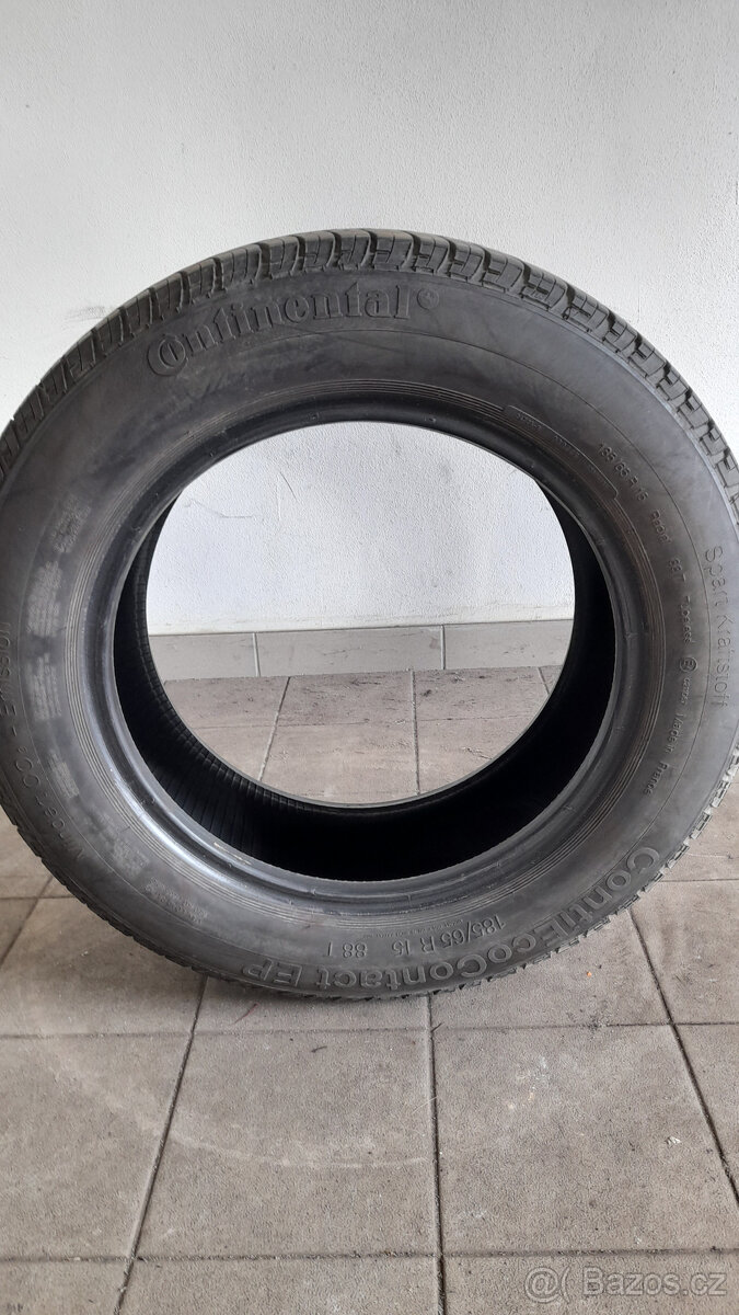 Letní CONTINENTAL 185/65 R15 CONTIECO(pouze jedna pneu)